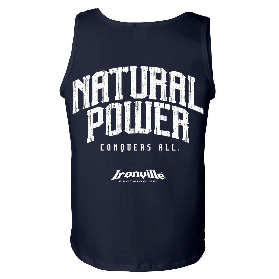 Ironville NATURAL POWER Standard Cut Gym Tank Top