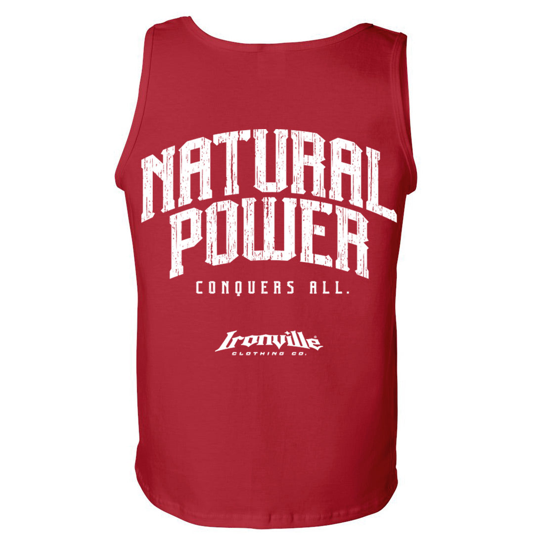 Ironville NATURAL POWER Standard Cut Gym Tank Top