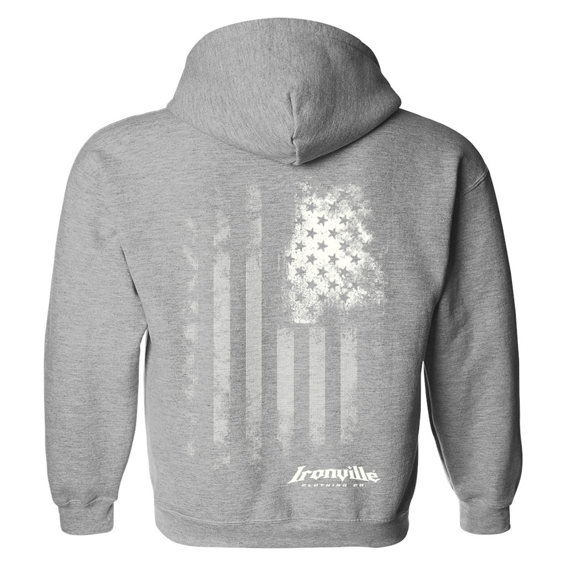 Ironville OLD GLORY Pullover Hoodie Sweatshirt