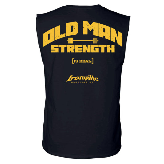 Ironville OLD MAN STRENGTH Sleeveless T-shirt