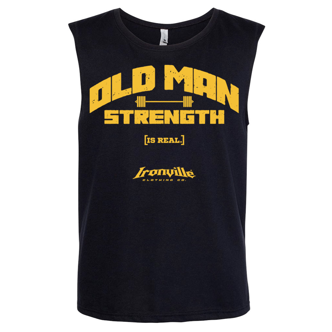 Ironville OLD MAN STRENGTH Sleeveless T-shirt