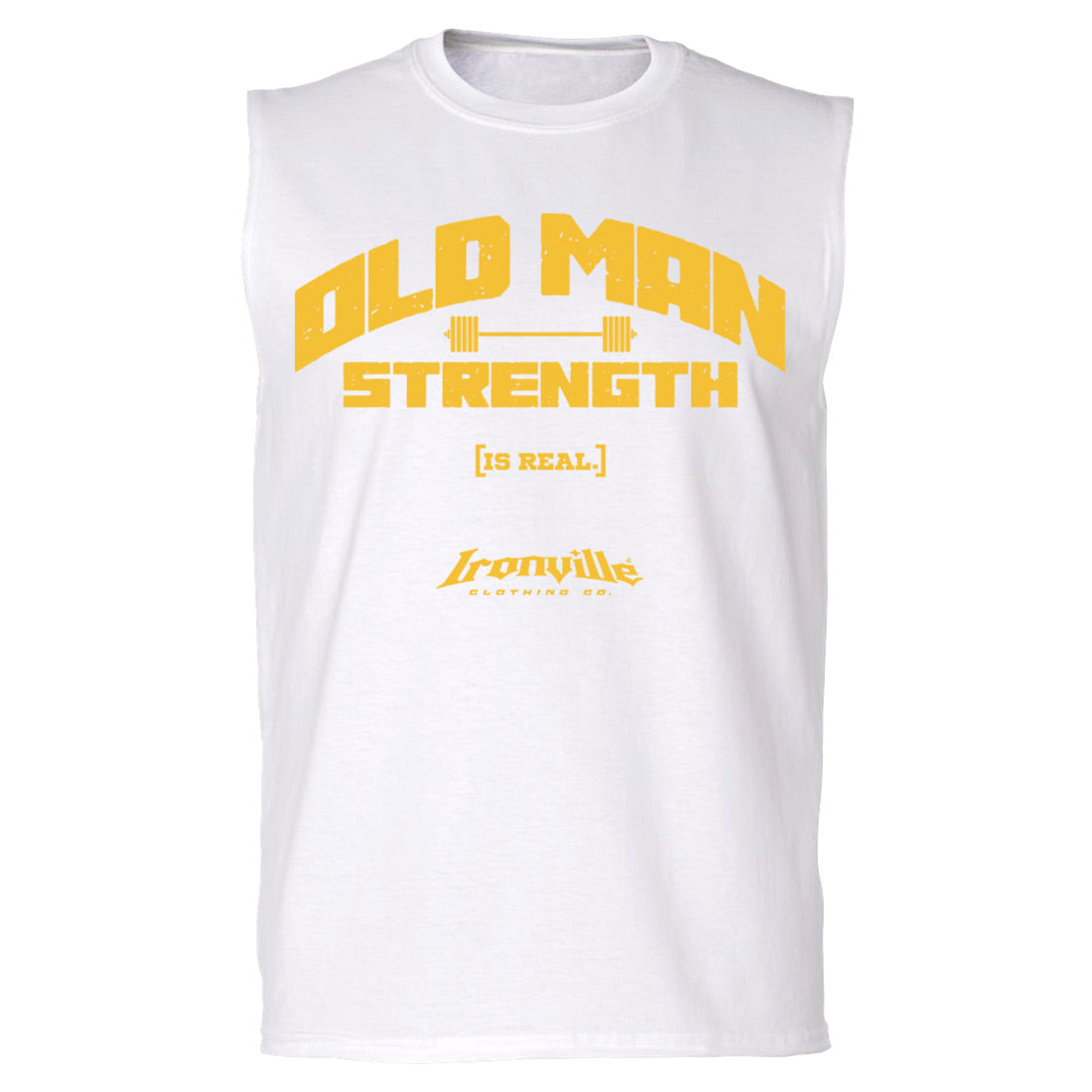 Ironville OLD MAN STRENGTH Sleeveless T-shirt