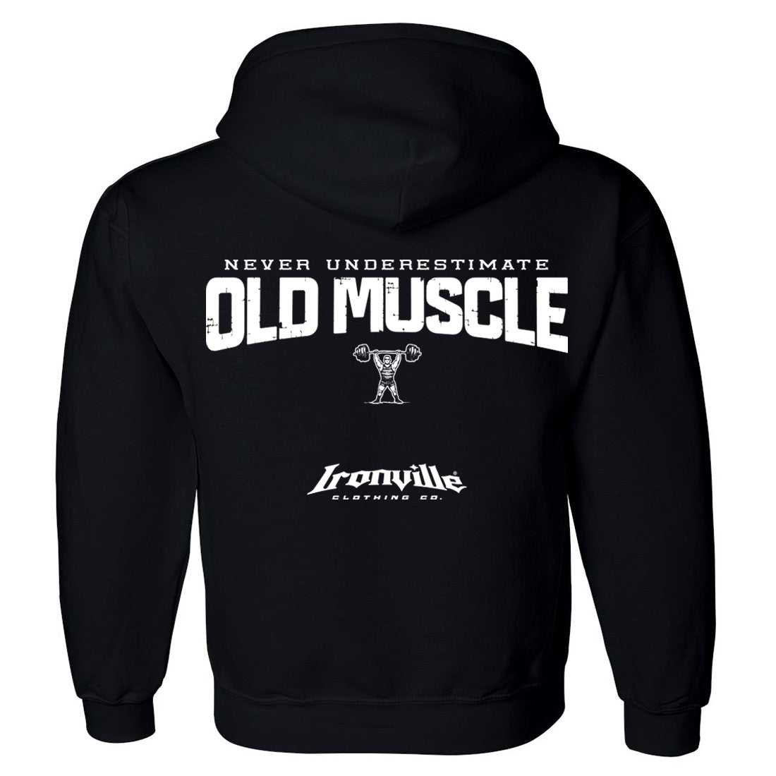 Ironville OLD MUSCLE Hooded Sweatshirt