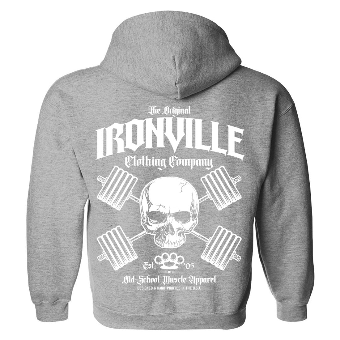 Ironville GYM OUTLAW Pullover Hoodie Sweatshirt