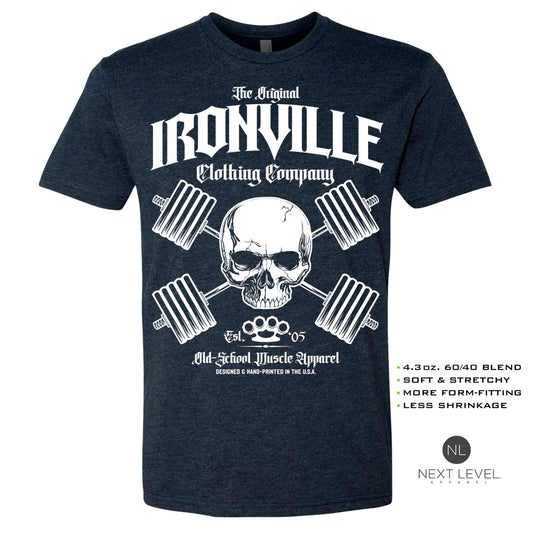 Ironville GYM OUTLAW Soft-Blend Fitted Gym T-shirt