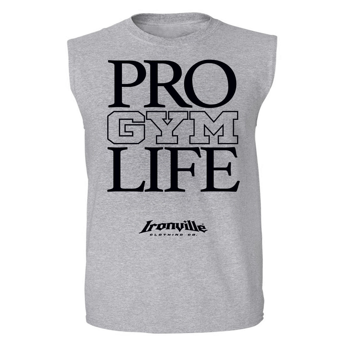 Ironville PRO GYM LIFE Sleeveless Muscle T-shirt