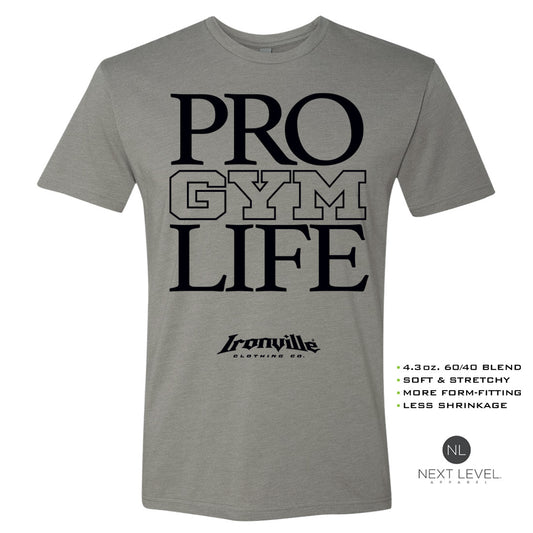 Ironville PRO GYM LIFE Soft-Blend Gym T-shirt