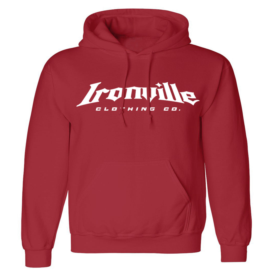 Ironville BARBELL PITBULL Pullover Hoodie Sweatshirt