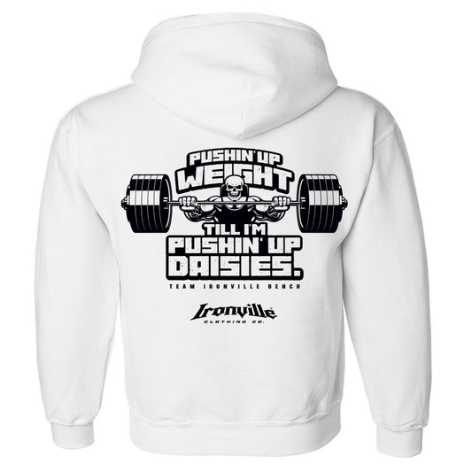 Ironville PUSHIN UP WEIGHT Pullover Hoodie Sweatshirt