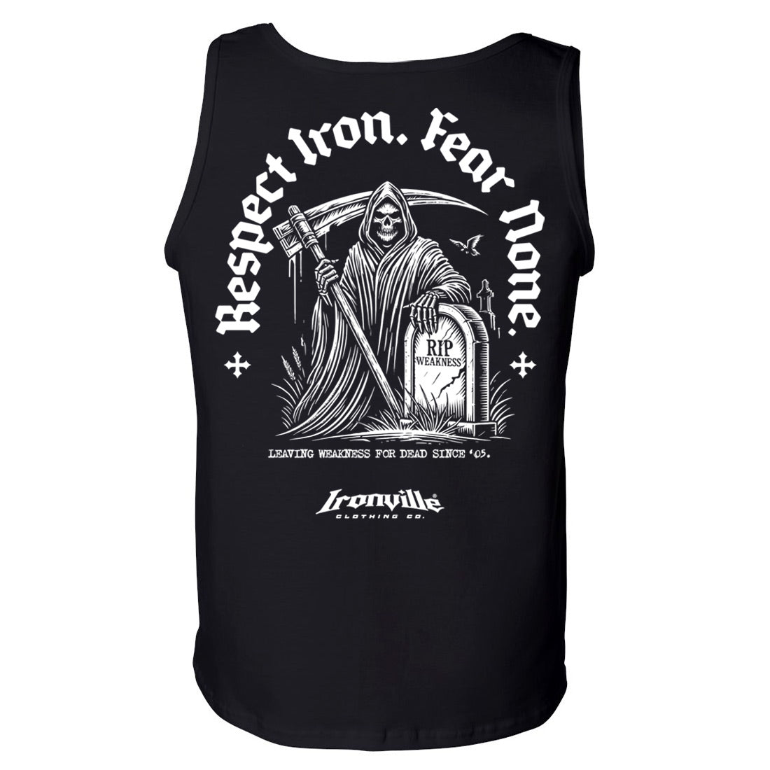 Ironville RESPECT IRON Standard Cut Tank Top