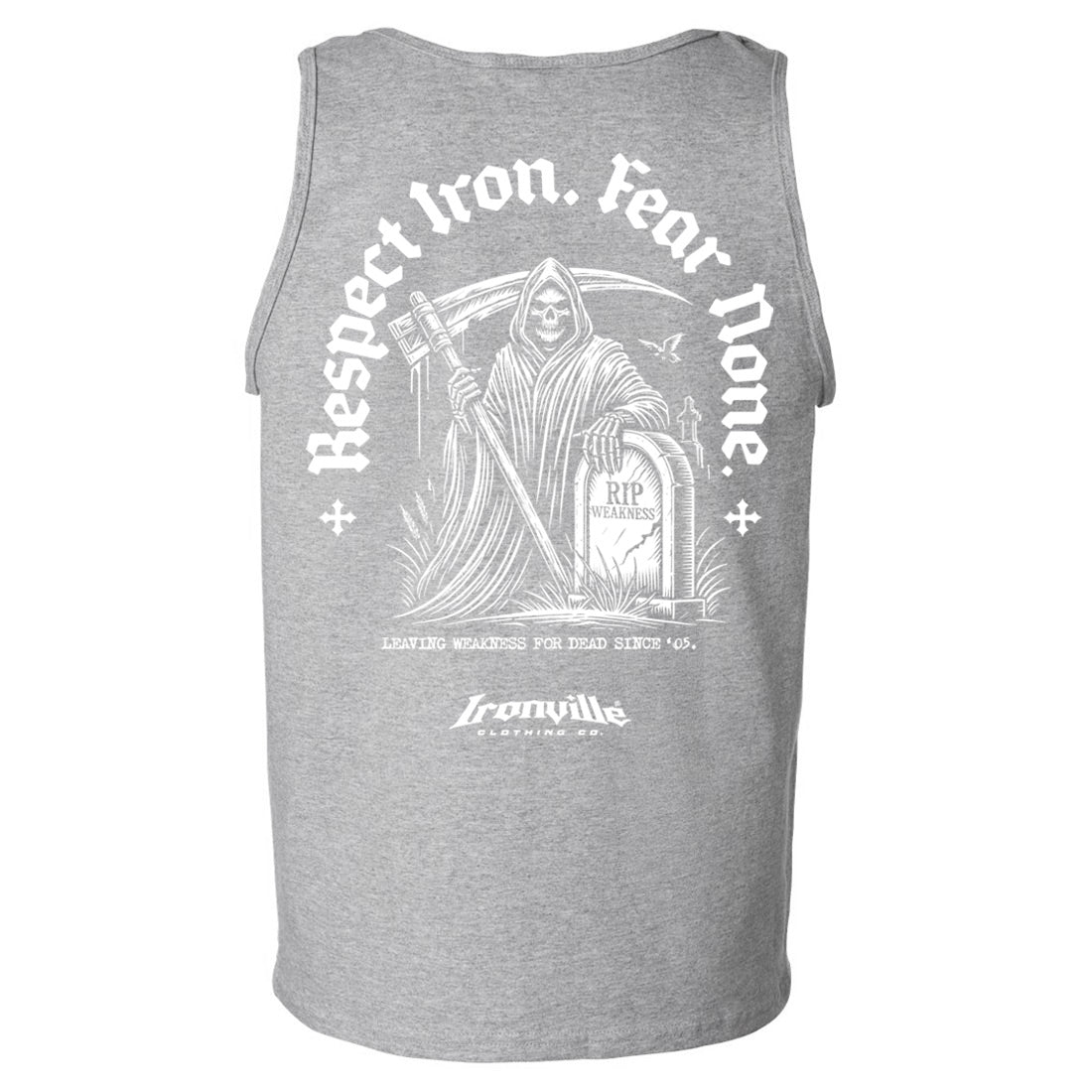 Ironville RESPECT IRON Standard Cut Tank Top