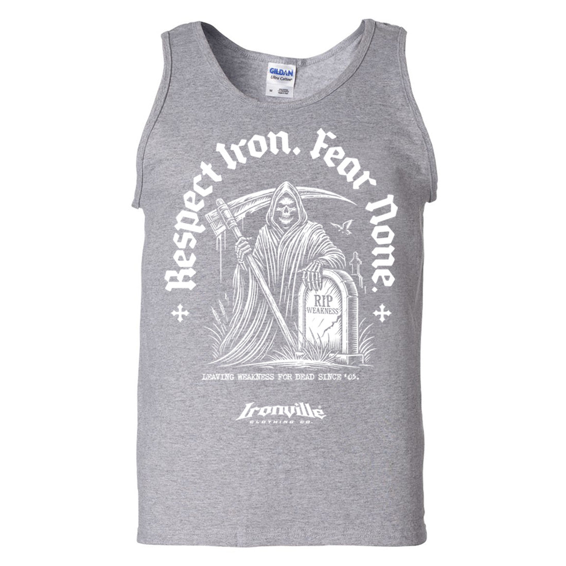 Ironville RESPECT IRON Standard Cut Tank Top