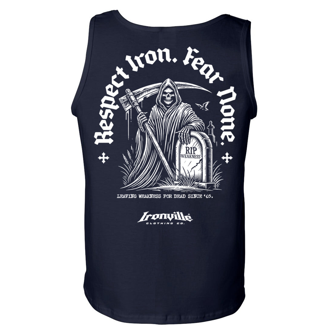 Ironville RESPECT IRON Standard Cut Tank Top