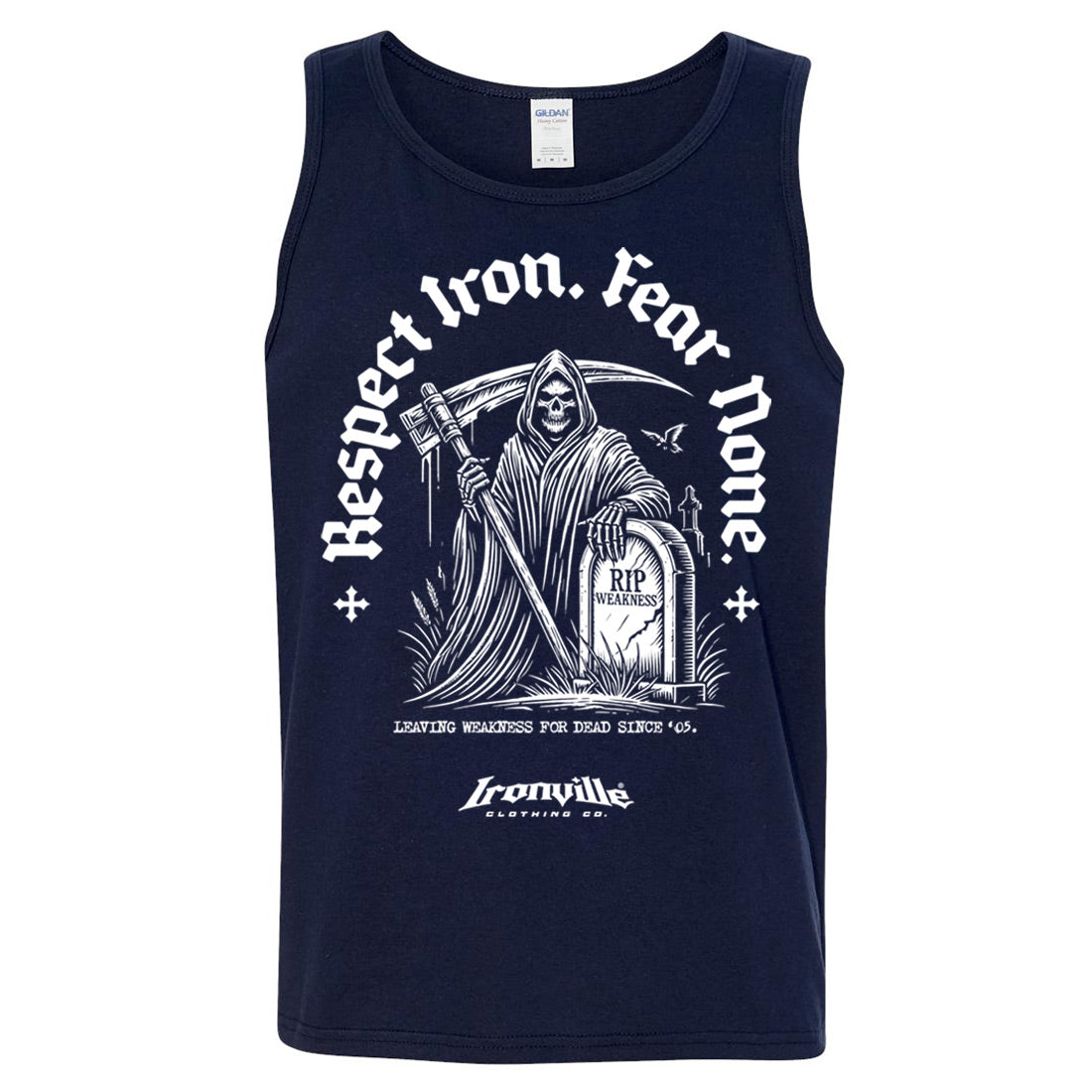 Ironville RESPECT IRON Standard Cut Tank Top