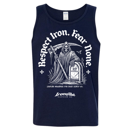 Ironville RESPECT IRON Standard Cut Tank Top