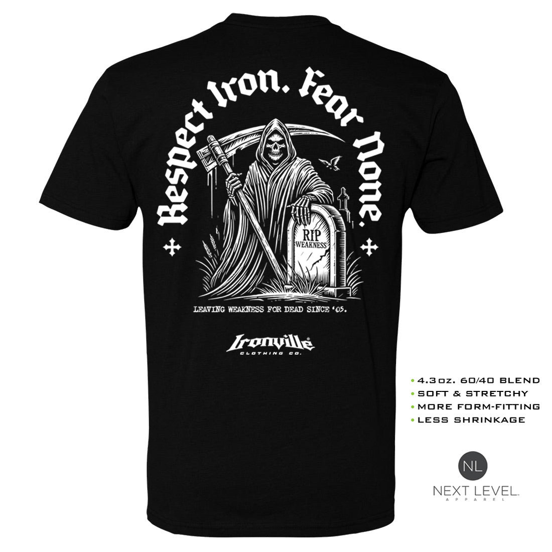 IRONVILLE RESPECT IRON T-SHIRT