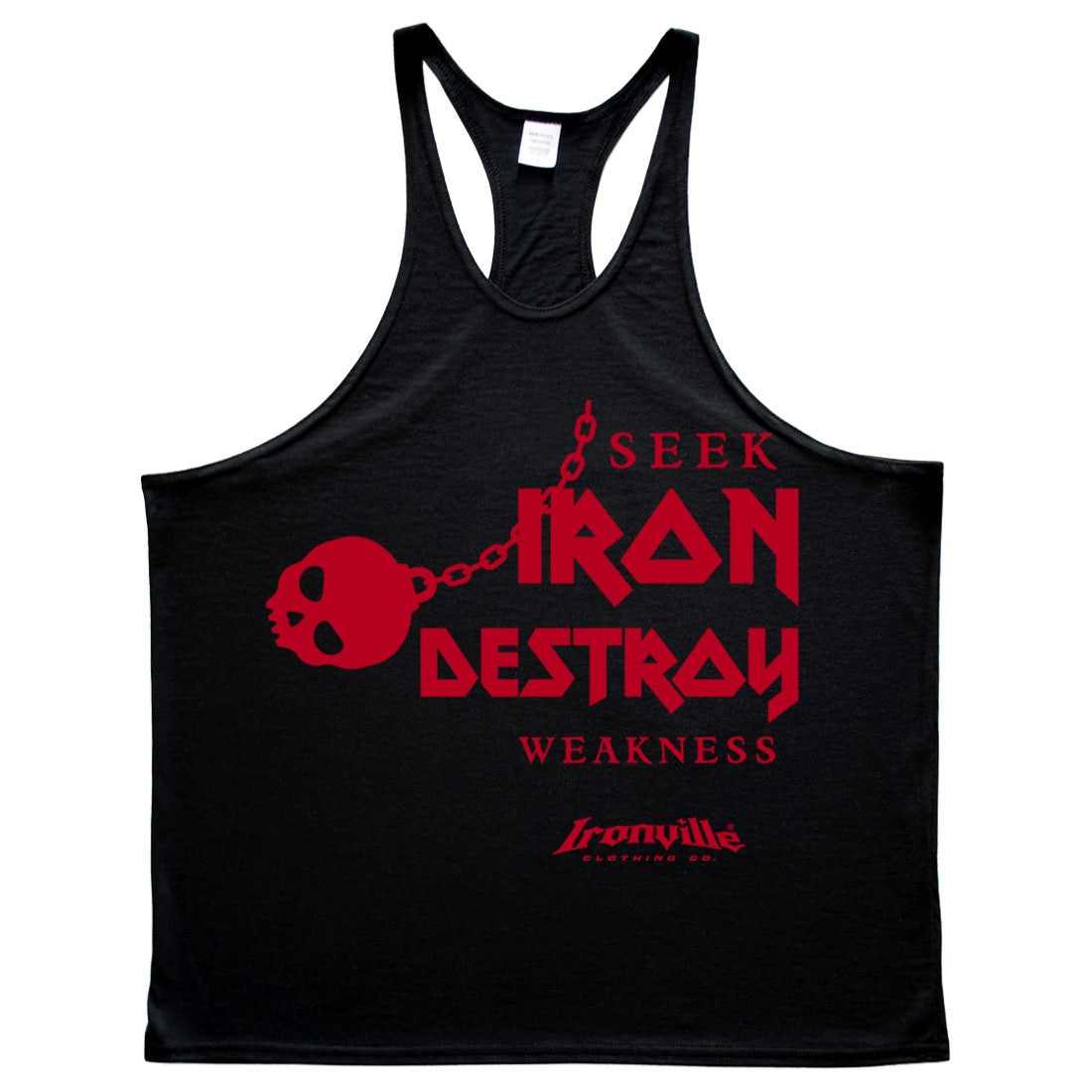 Ironville SEEK DESTROY Stringer Tank Top