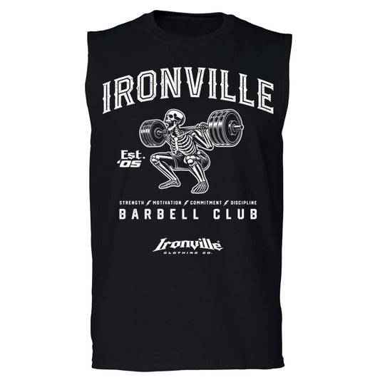 Ironville SKELETON SQUAT Muscle Shirt