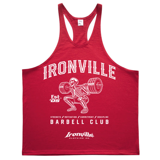 Ironville SKELETON SQUAT Stringer Tank Top