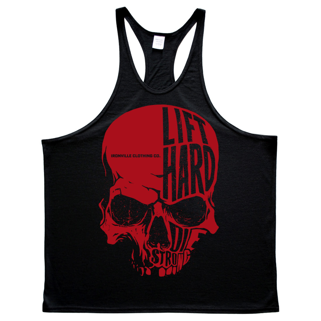 Ironville SKULL HARD Stringer Tank Top