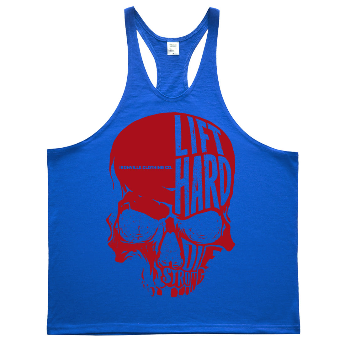 Ironville SKULL HARD Stringer Tank Top