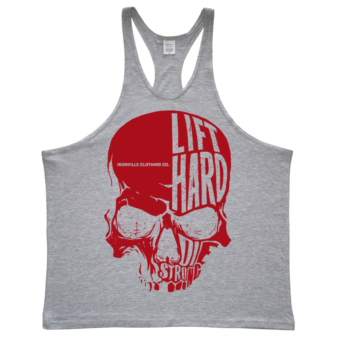 Ironville SKULL HARD Stringer Tank Top