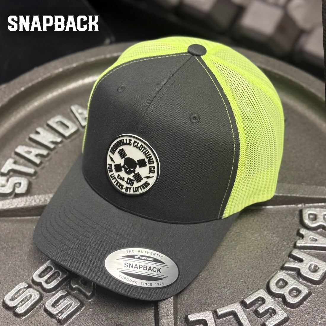Ironville CROSSBONES NEON Trucker Cap