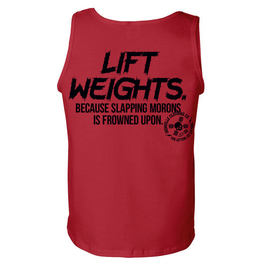Ironville SLAPPING MORONS Standard Cut Tank Top