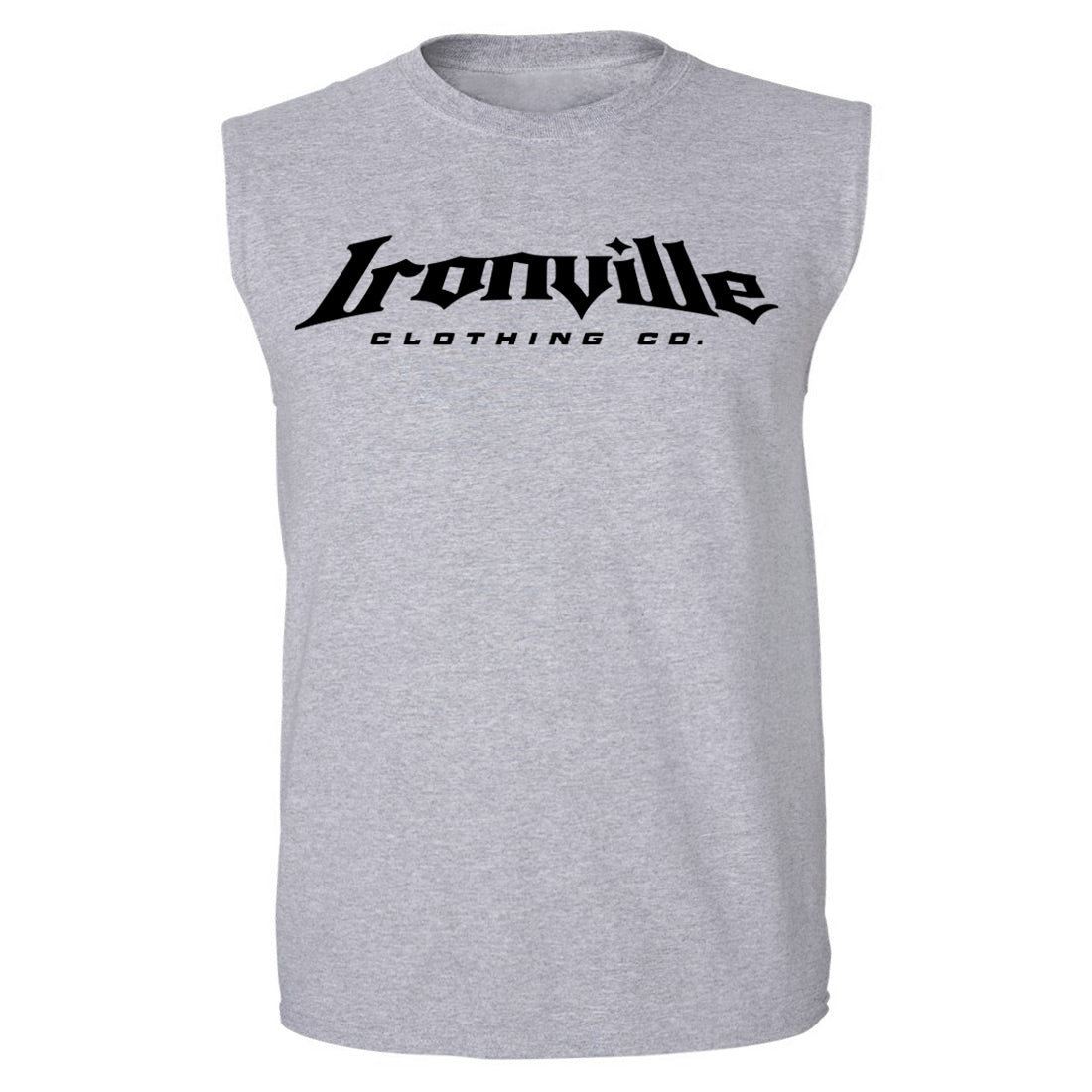 Ironville SKULL HARD Sleeveless Muscle T-shirt