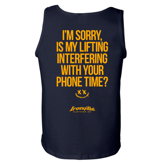 Ironville 'I'M SORRY' Standard Cut Tank Top