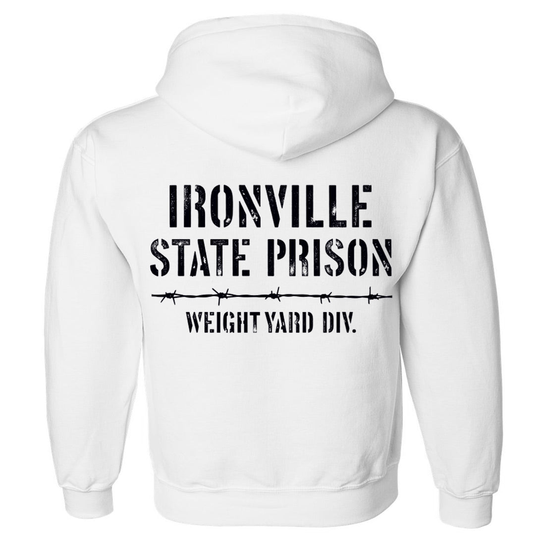 Ironville STATE PRISON Pullover Hoodie Sweatshirt