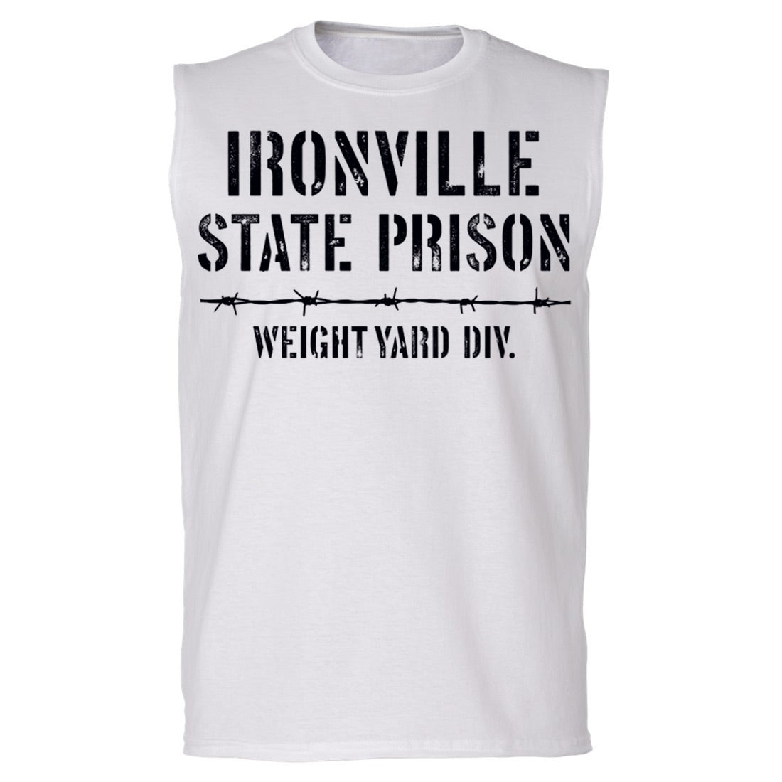 Ironville STATE PRISON Sleeveless Muscle T-shirt