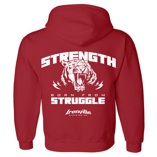 Ironville STRENGTH STRUGGLE Pullover Hoodie Sweatshirt