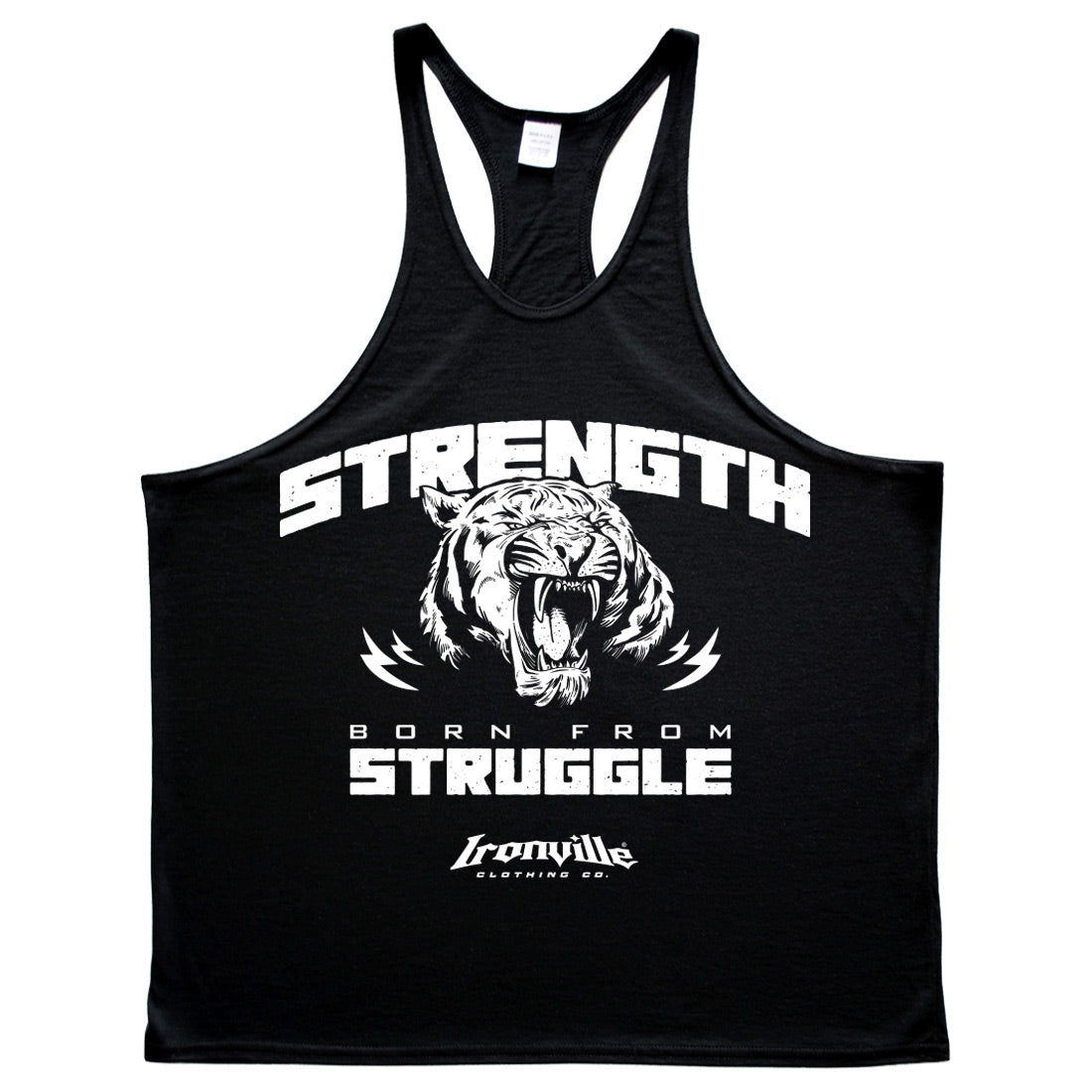 Ironville STRENGTH STRUGGLE Stringer Tank Top