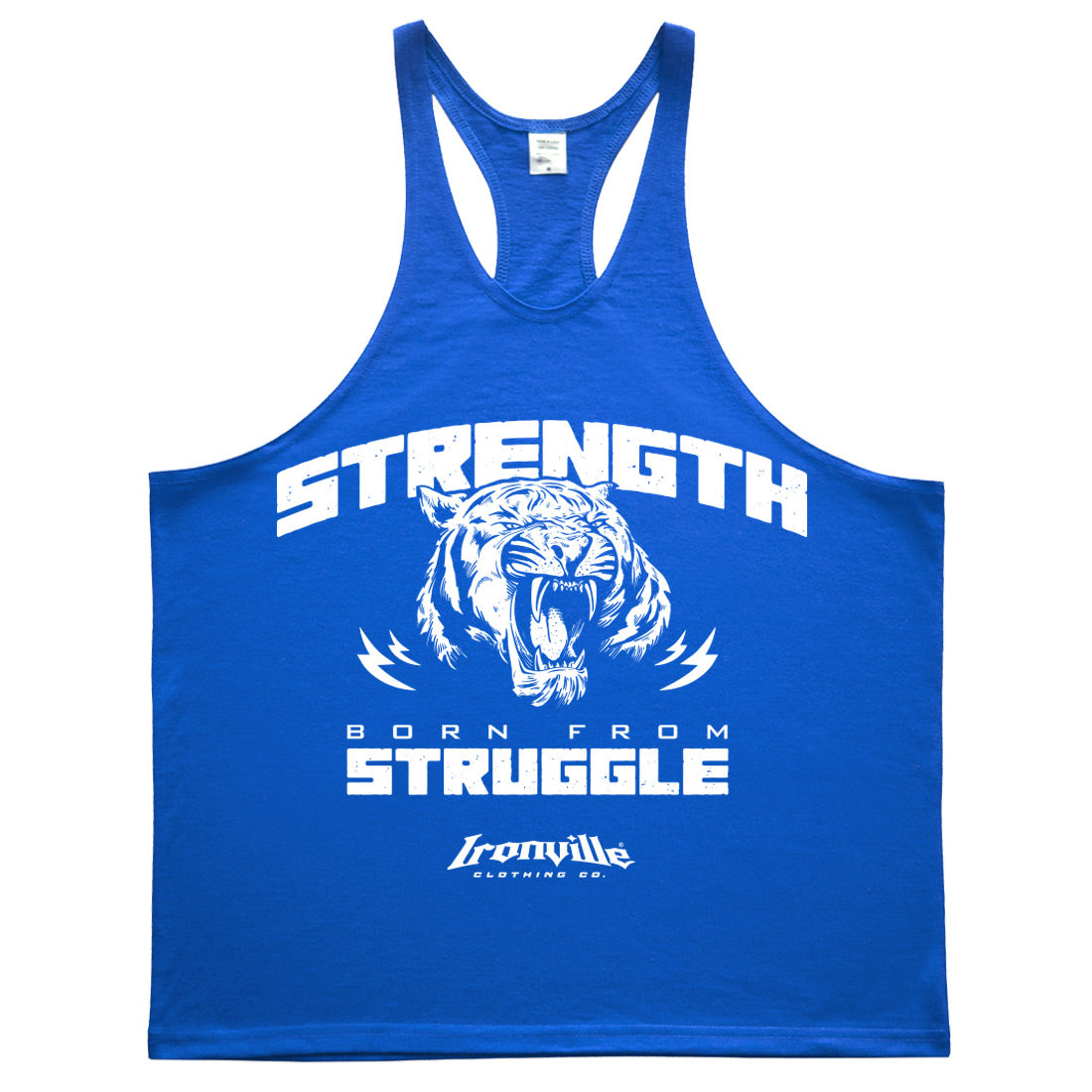 Ironville STRENGTH STRUGGLE Stringer Tank Top