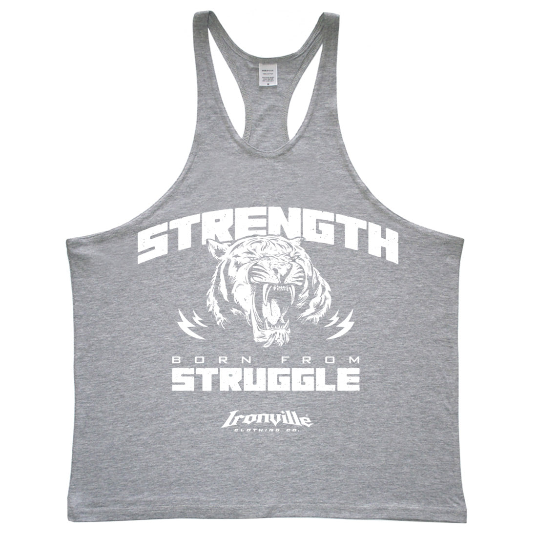 Ironville STRENGTH STRUGGLE Stringer Tank Top