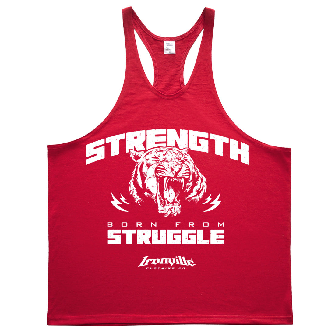 Ironville STRENGTH STRUGGLE Stringer Tank Top