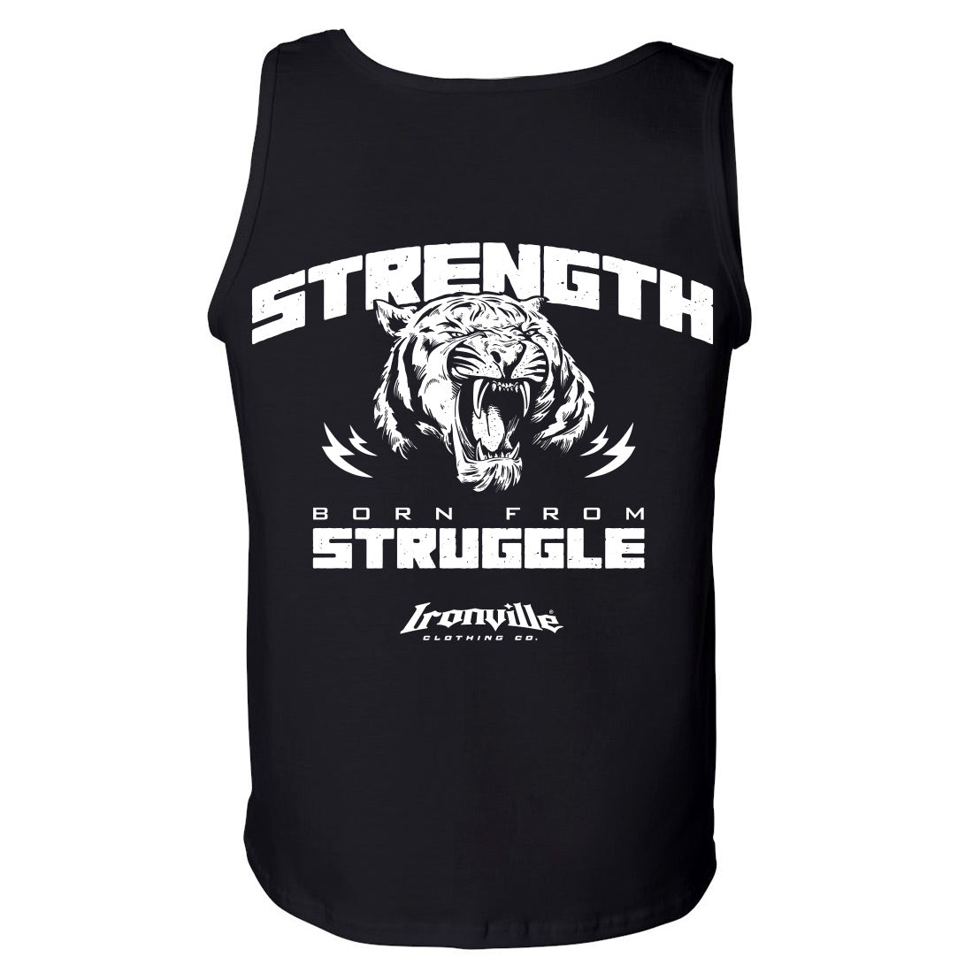 Ironville STRENGTH STRUGGLE Standard Cut Gym Tank Top