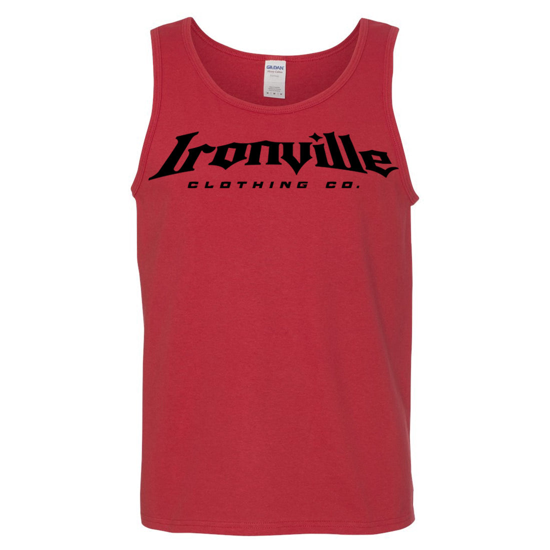 Ironville BATTLE TESTED Standard Cut Gym Tank Top