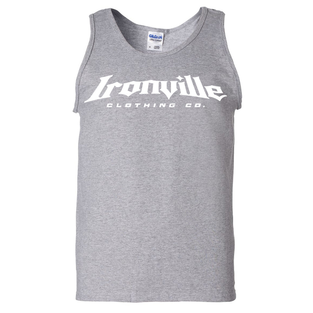 Ironville SKULL HARD Standard Cut Gym Tank Top