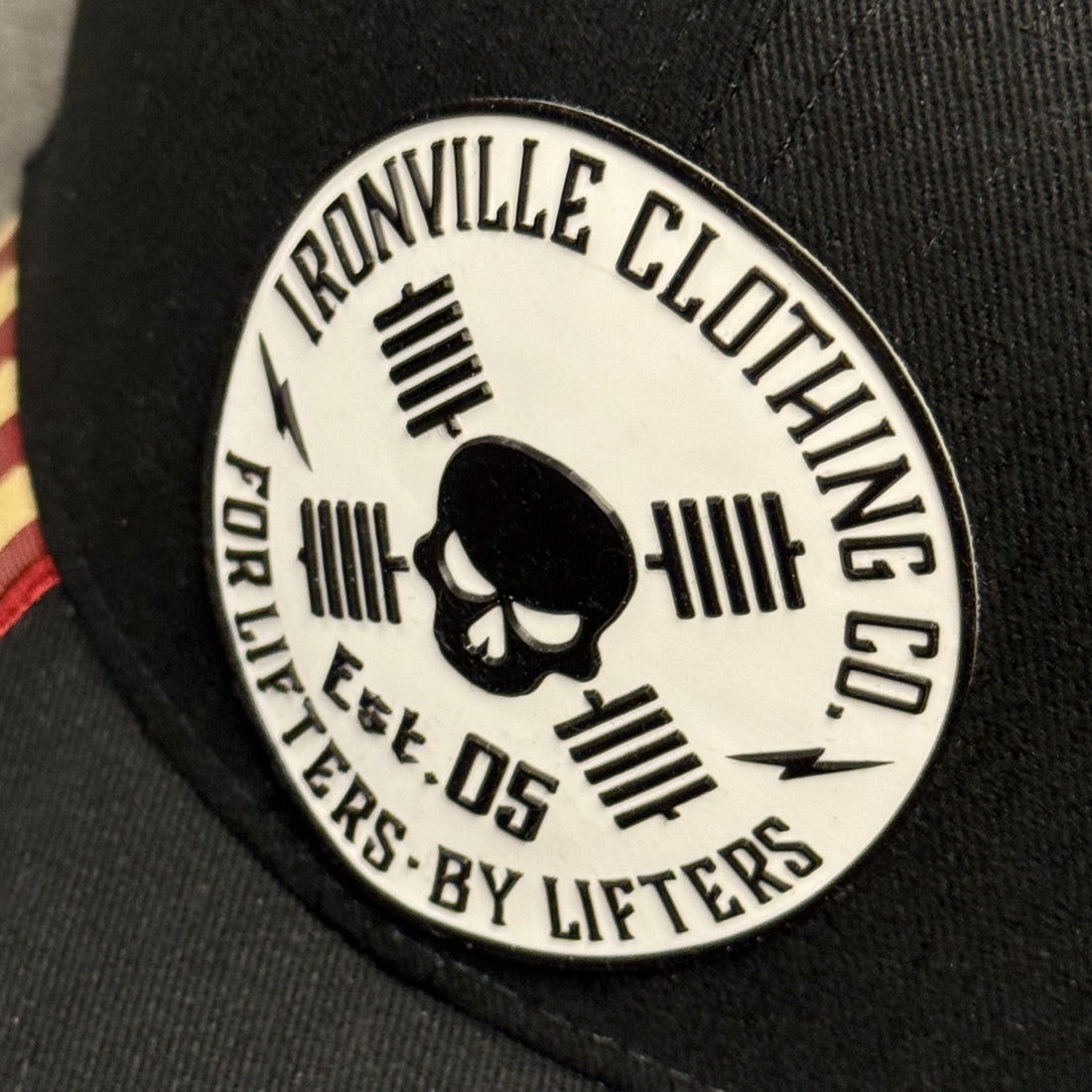 Ironville Crossbones USA SNAPBACK CAP