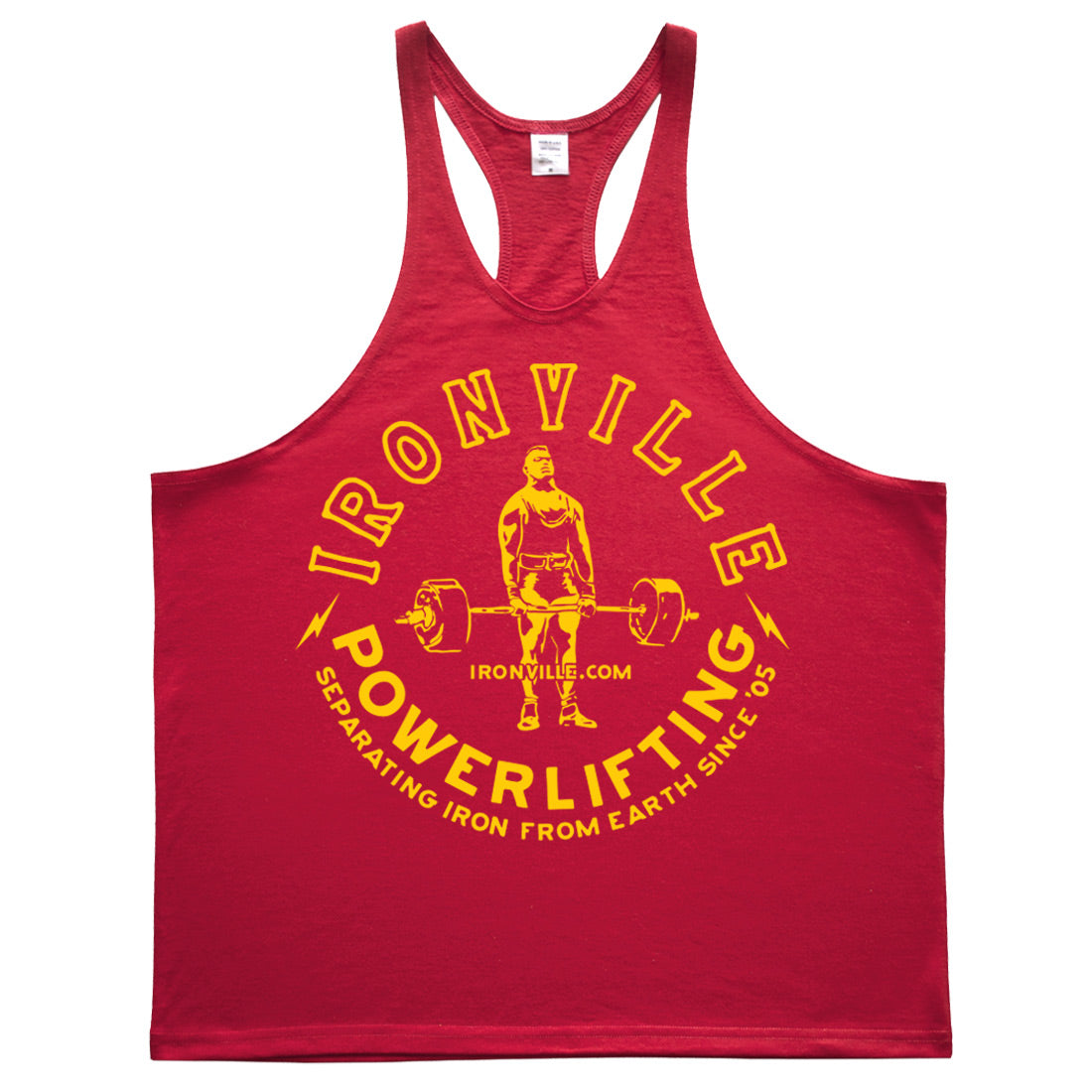 Ironville VINTAGE DEADLIFT Stringer Tank Top