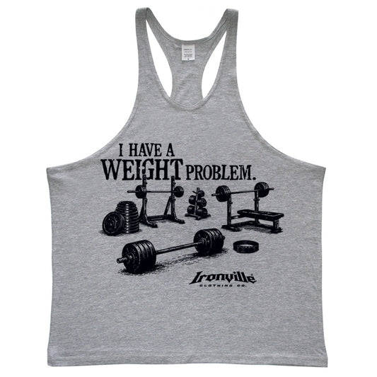 Ironville WEIGHT PROBLEM Stringer Tank Top