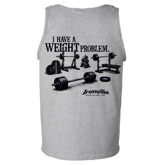 Ironville WEIGHT PROBLEM Standard Cut Tank Top